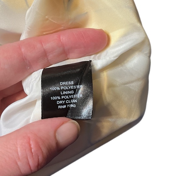 NWT Jessica Howard Sleeveless Yellow Floral Dress - Picture 5 of 9